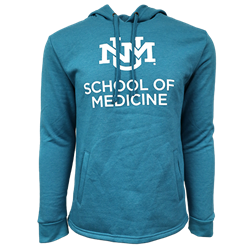 Men's Hoodie School of Medicine Teal Heather