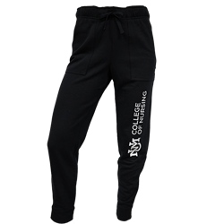 Women's Jogger College of Nursing Black