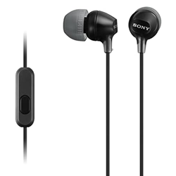 Sony Earbuds w/Mic Black