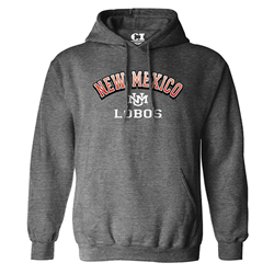 Unisex CI Sport Hoodie NM Lobos Charcoal Heather