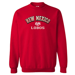 Unisex CI Sport Crew NM Lobos Red