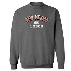 Unisex CI Sport Crew NM Lobos Charcoal Heather