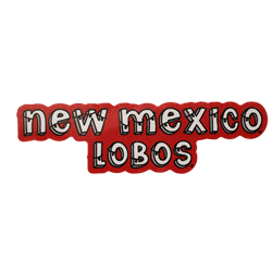 SDS Vinyl Decal NM Lobos