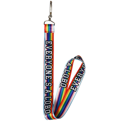 Pride Lanyard Everyone's A Lobo