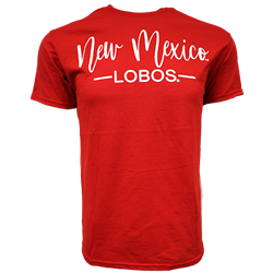 Unisex MV Sport T-shirt NM Lobos Red