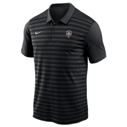 Men's Nike Polo Lobos Shield Black and White