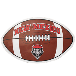 Car Magnet 8" New Mexico Lobos Football