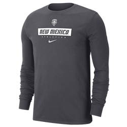 Men's Nike Long Sleeve T-Shirt New Mexico Anthracite