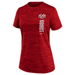 Women's Nike T-shirt Lobos Red