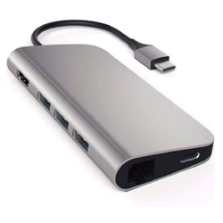 Satechi USB-C Multiport Adapter Space Gray