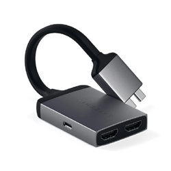 Satechi Dual USB-C To Dual HDMI Adapter