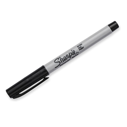 San Marker Sharpie Utra fine Black Carded