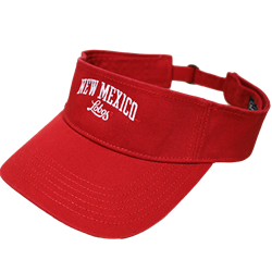 Unisex Legacy Visor New Mexico Lobos Red