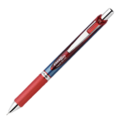 Pen Energel Rtx Needle Point .5MM Red