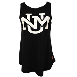 Women's League Tank UNM Interlocking Black