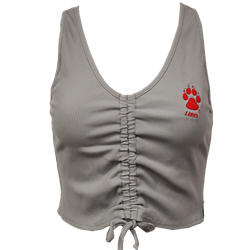 Women's ZooZatz Tank Front Ruch Paw Red