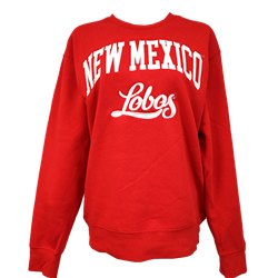 Women's ZooZatz Crew New Mexico Lobos Red