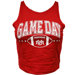 Women's ZooZatz Crop Tank Game Day Red