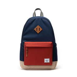 Herschel Heritage Backpack 24L Black Iris/ Redo Ochre/Twill