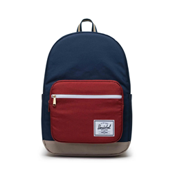 Herschel Pop Quiz Backpack 25L Black Iris/Red Ochre/Twill