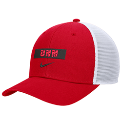 Men's Nike Rise Trucker Cap UNM Red