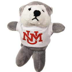 Keychain Plush Husky with Jersey White