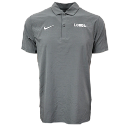 Men's Nike Sideline Polo Woven Lobos Ant/White