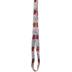 Neil Lanyard Speckled Lobos White