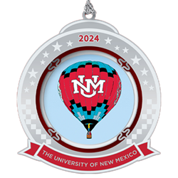 2024 Official UNM Holiday Ornament Cherry on Top Balloon