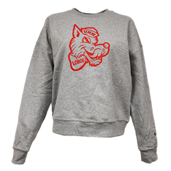 Women's Champion Crew UNM Vintage Heather Grey