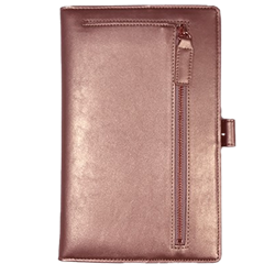 Sam Notebook Portfolio 5x8 Rose Gold