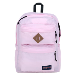 Jansport Double Beak Pink Ice Backpack