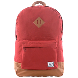 Herschel Heritage Backpack 24L Red Ochre/Tan/White Stitch