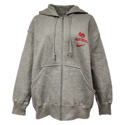 Women's Nike Phoenix FZ Hoodie Dark Heather Grey