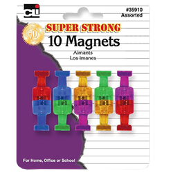 Leo Magnet Pushpins Style 10 Count