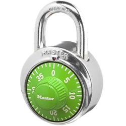 MLK Combination Lock 1505D Asst