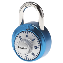 MLK Combo Lock Two-Tone Anodized Asst