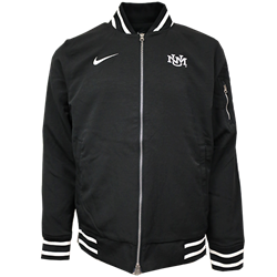 Men's Nike Bomber Jacket On Field UNM Interlocking Black/White