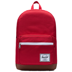 Herschel Pop Quiz Backpack 24L Red Ochre/Tan/White Stitch