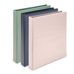 Sam 1" Binder Biobased Earth Choice Durable View Assorted