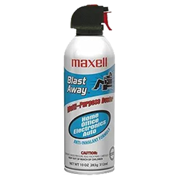 Maxell 10OZ Canned Compressed Air