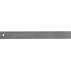 AA 12" Flexible Stainless Steel Ruler Cork Backed