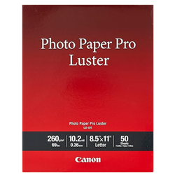 Can Photo Paper Pro Luster 8.5"x11" 50 Sheets