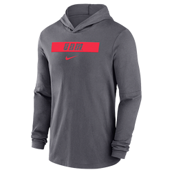 Men's Nike On Field Sideline Hoodie UNM Anthracite