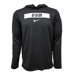 Men's Nike On Field Sideline Hoodie UNM Black