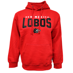 Unisex CI Sport Hoodie NM Lobos Vintage Louie Red