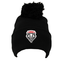 Logofit Cuffed Monroe Beanie Lobos Shield Black