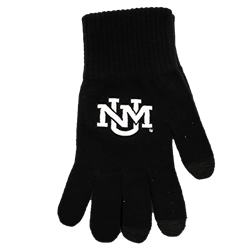 Glove U Log Itext UNM Knit Smart Touch Black