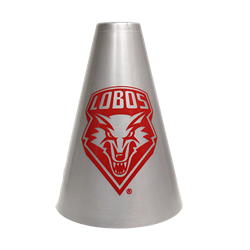 Mini Megaphone Lobos Shield Silver