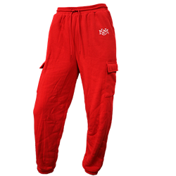 Women's ZooZatz Cargo Jogger UNM Interlocking Red